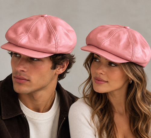 Cappello newsboy rosa - rosa, in