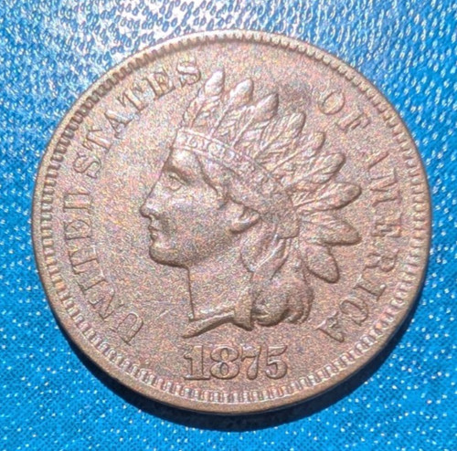Moneta centesimo 1875 - da,