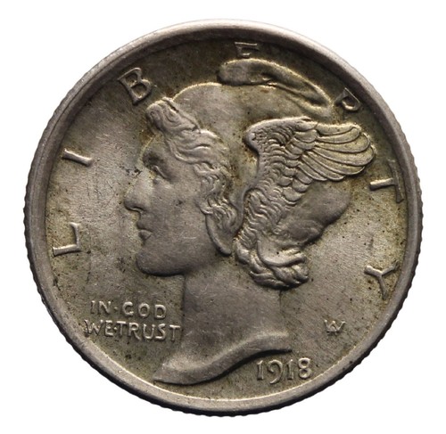 Usa one dime 1918 - -,
