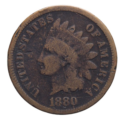 Usa one cent - cent, 1880