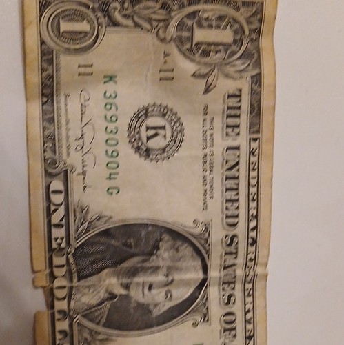 Banconota usa dollaro one - dollaro,