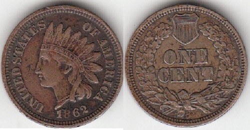 Moneta usa one cent - usa,
