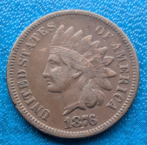Moneta centesimo 1876 - da,