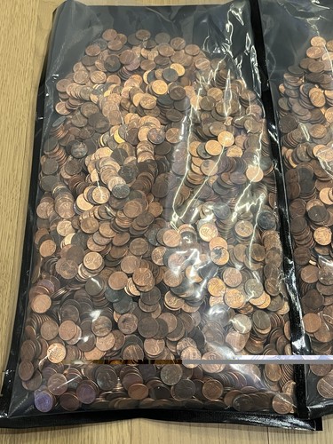 Lotto 500 monete penny - 500, stati