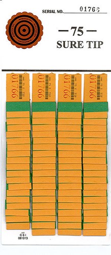Biglietti one 75 sure tip - "one",