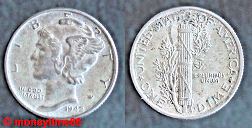 Usa one dime - one, 1942