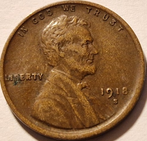 Usa one cent 1918 abraham - cent,