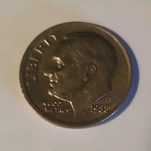 Usa one dime roosevelt 1988 - usa,